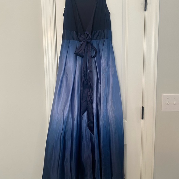 SL Fashions Dresses Sl Fashions New York Ombr Satin Gown Poshmark